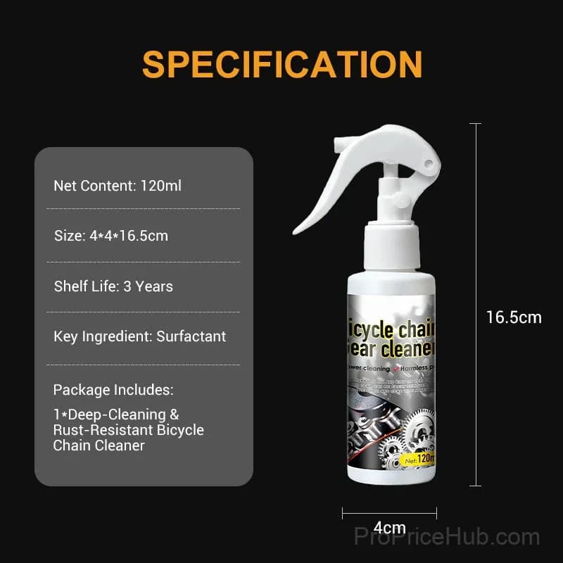 Deep-Cleaning Rust-Resistant Bicycle Chain Cleaner - View 9