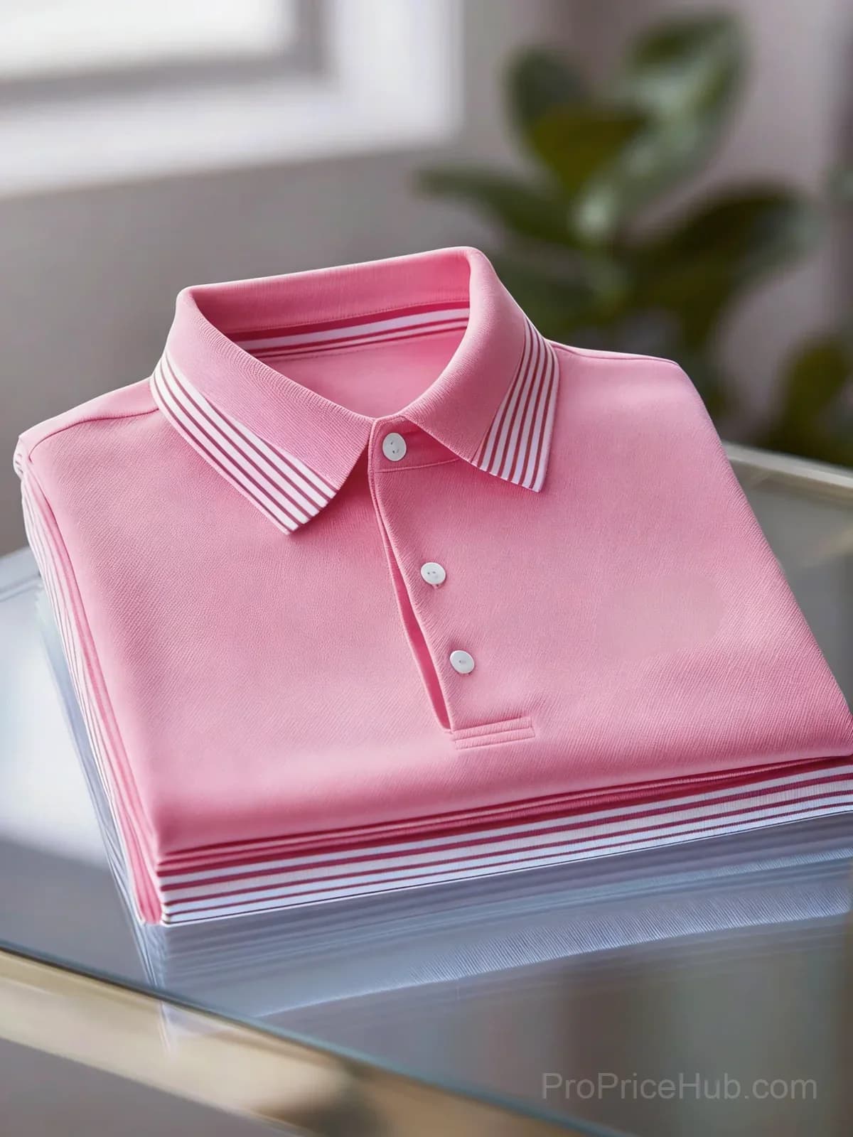 Men's Business Casual Button Short Sleeve Polo Shirt - View 5