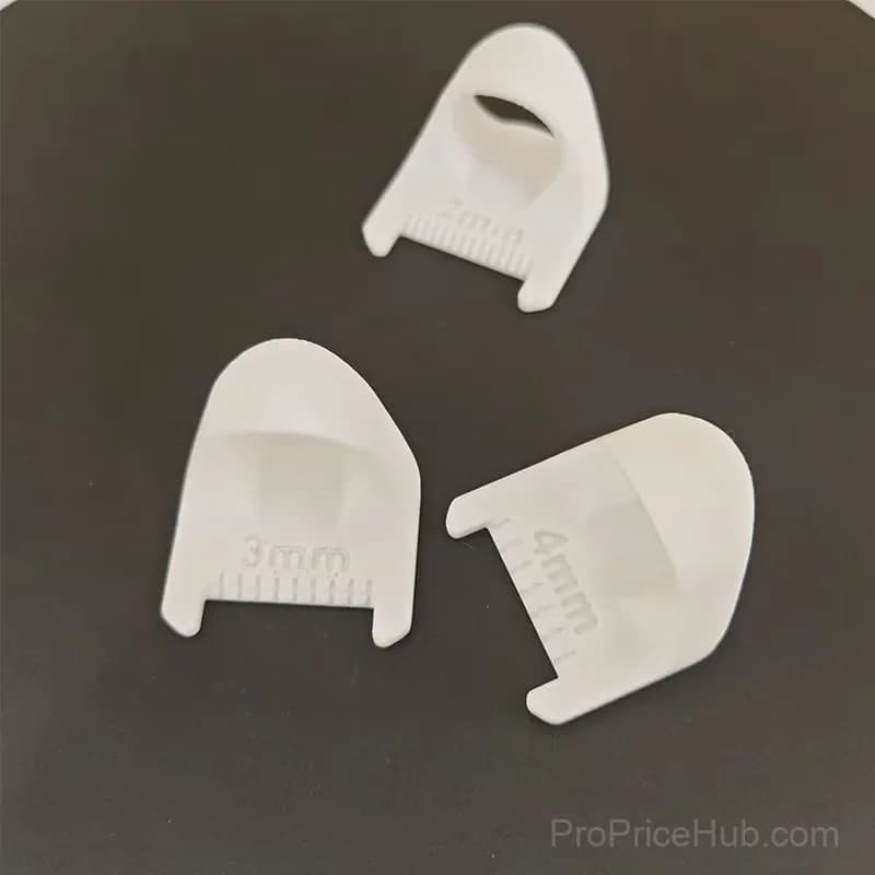 White 2mm Edge Stitch Lock Sewing Gauge Tool - View 7