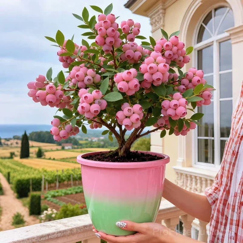 Premium Pink Blueberry Seeds for Planting - Alt