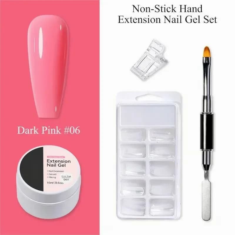Clear Nail Extension Builder Gel Without Tools - View 23