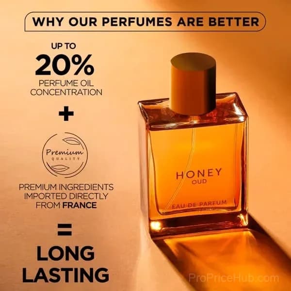 Organic Honey Oud Unisex Eau de Parfum, 100ml - View 4
