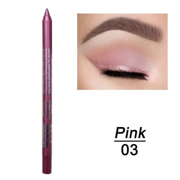 Long-Lasting Waterproof Eyeliner Pencil, Shade 01 - View 6