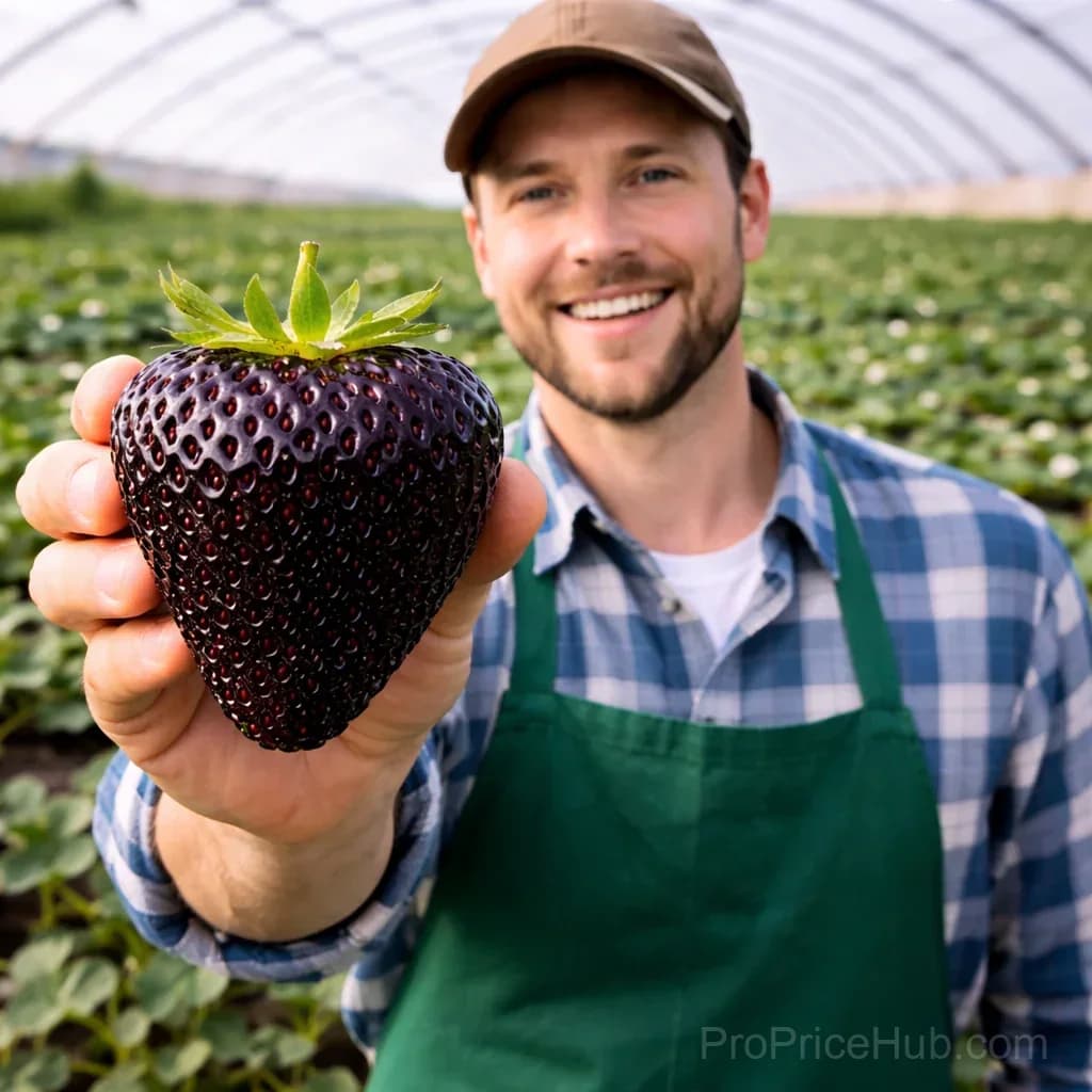Giant Black Diamond Strawberry Seeds – Sweet & Easy to Grow - Main