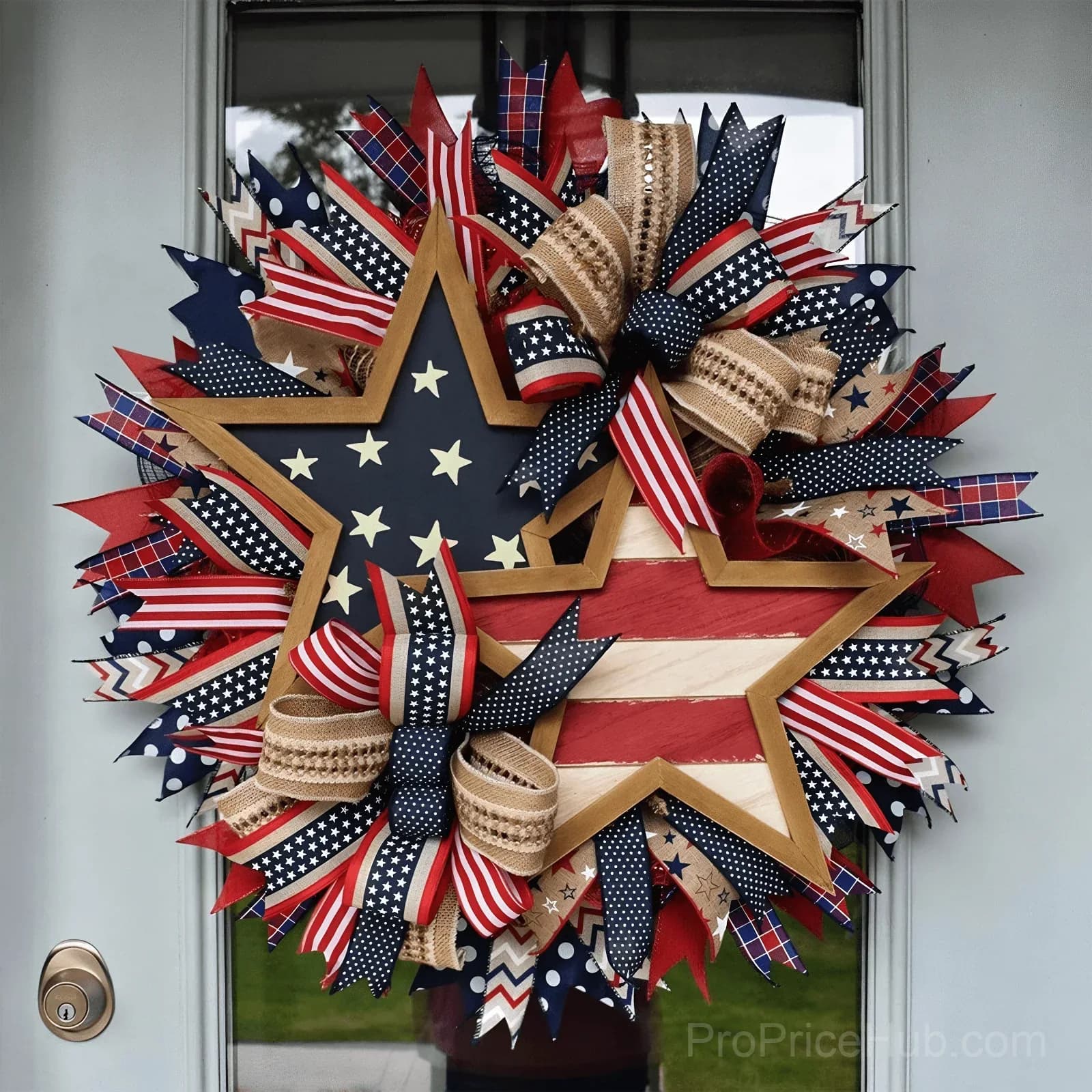 Memorial Wreath for Home Decor - Remember with Pride - Main