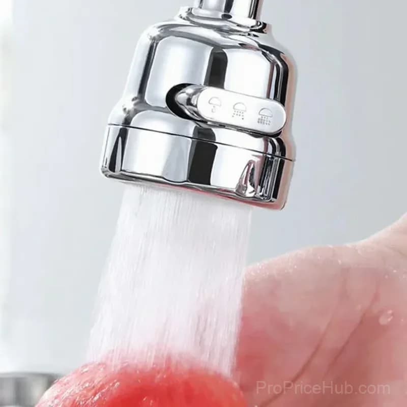 Kitchen Faucet with 360° Swivel Handheld Pressure Sprayer - View 8