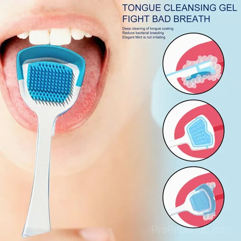 Probiotic Tongue Cleaning Gel & Scraper Set - View 4