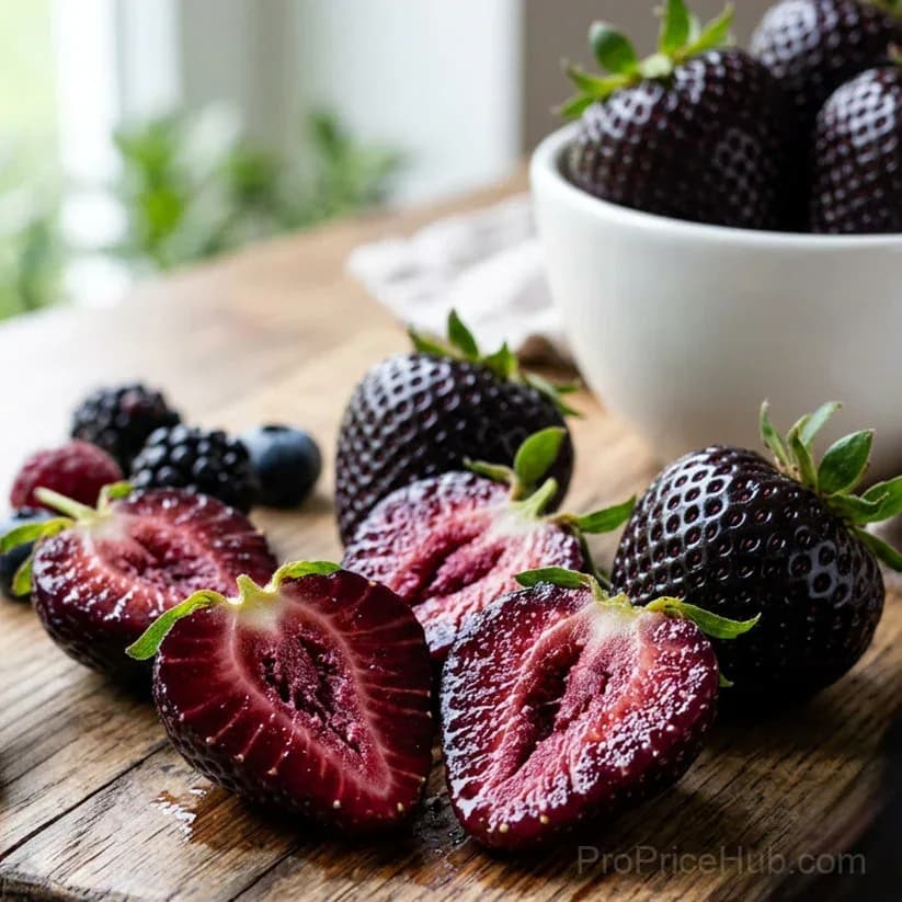 Giant Black Diamond Strawberry Seeds – Sweet & Easy to Grow - View 5