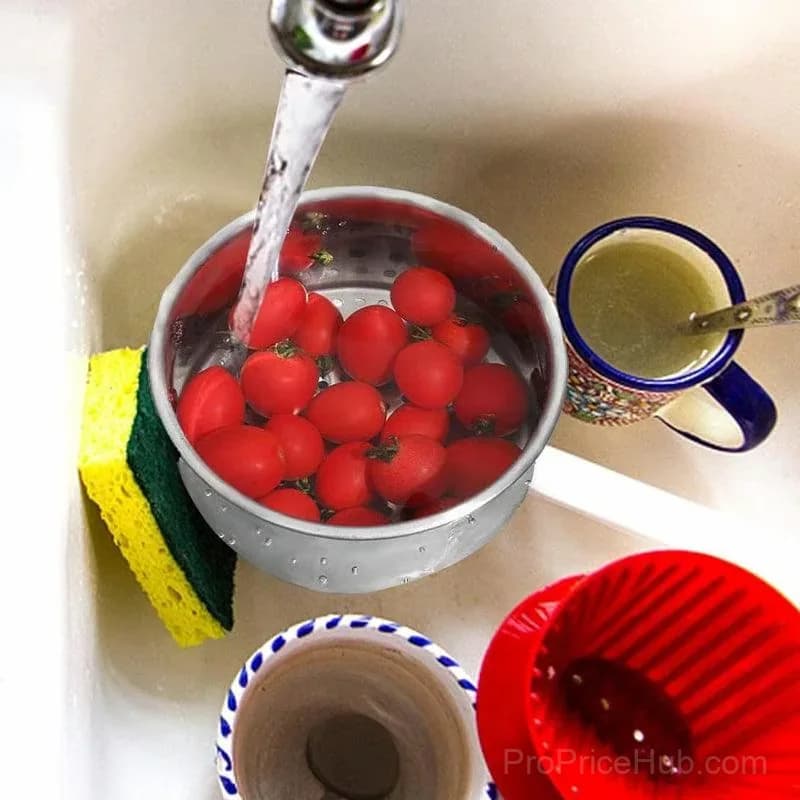 Stainless Steel Swan Sink Strainer Basket, 1 Pack - View 7