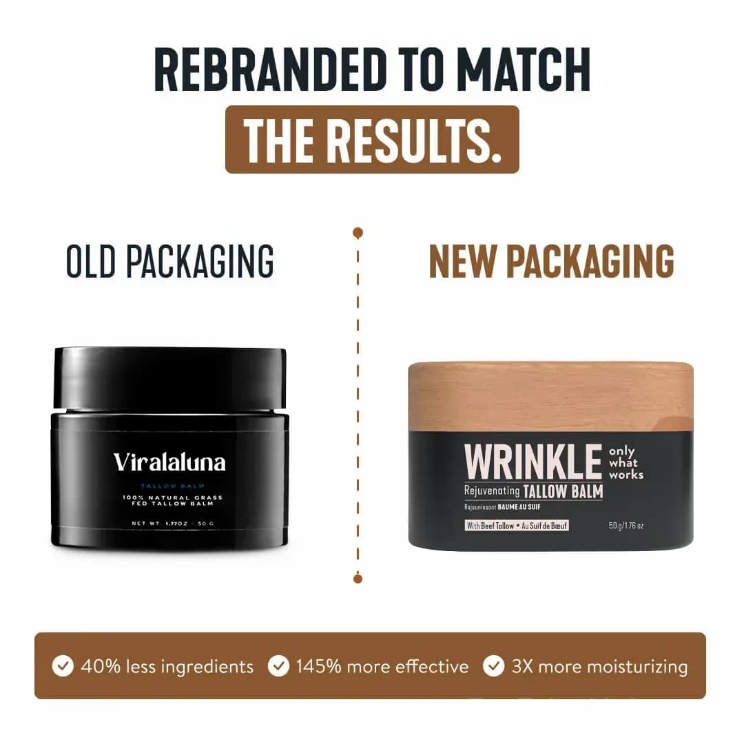 Wrinkle Defense Tallow Balm for Face Care - Alt
