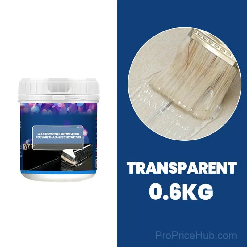 Waterproof Polyurethane Coating, White, 600g, Covers 1–2 m² - Main