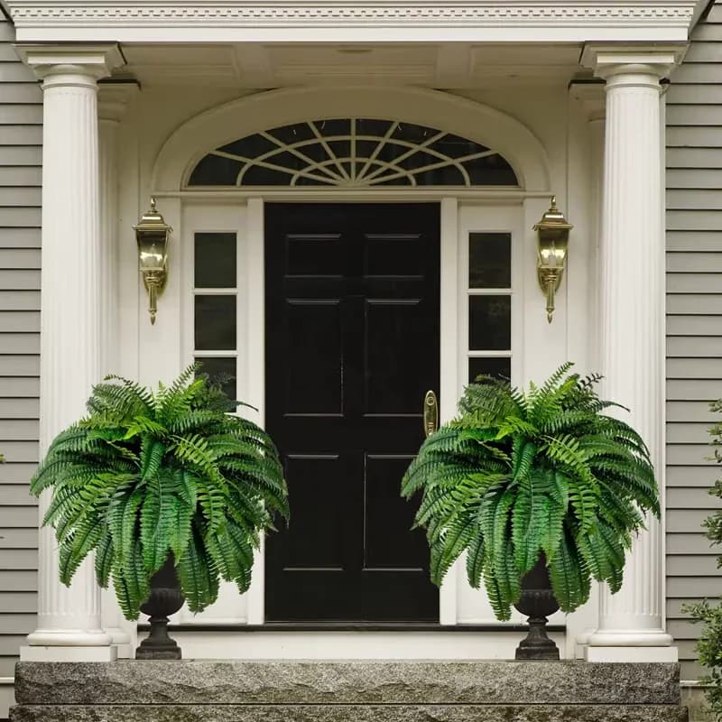 UV Resistant Lifelike Artificial Boston Fern - View 10