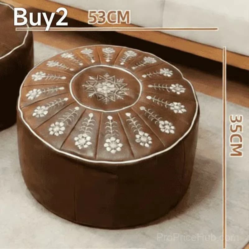 Brown Versatile Round Storage Seat, 1-Piece - View 11