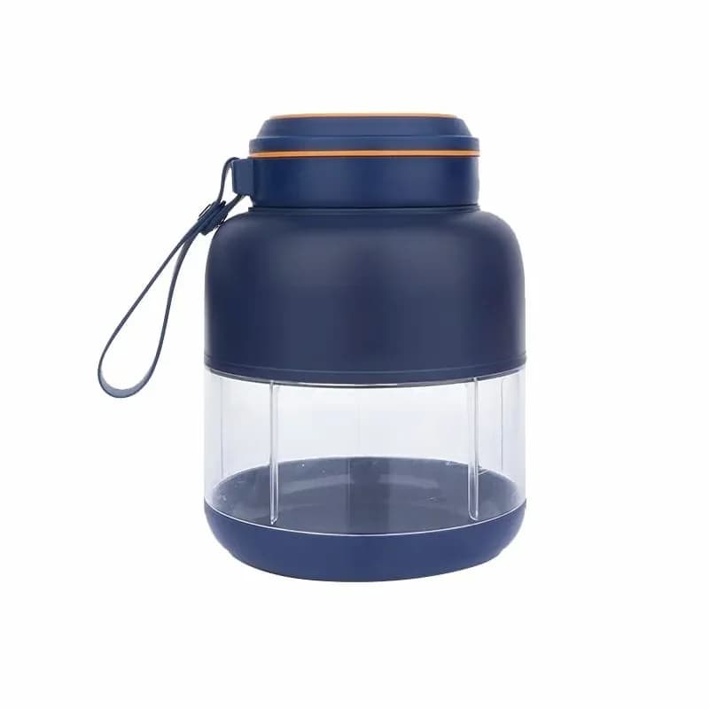 Portable Wireless Juicer Cup, 800ml, Blue - Main