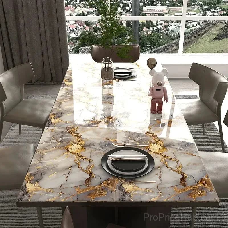 Gold Marble Self-Adhesive Wallpaper Roll - View 4