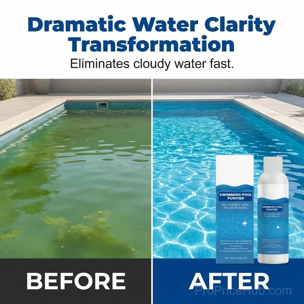 Swimming Pool Purifying Liquid – Pool Water Treatment - Alt
