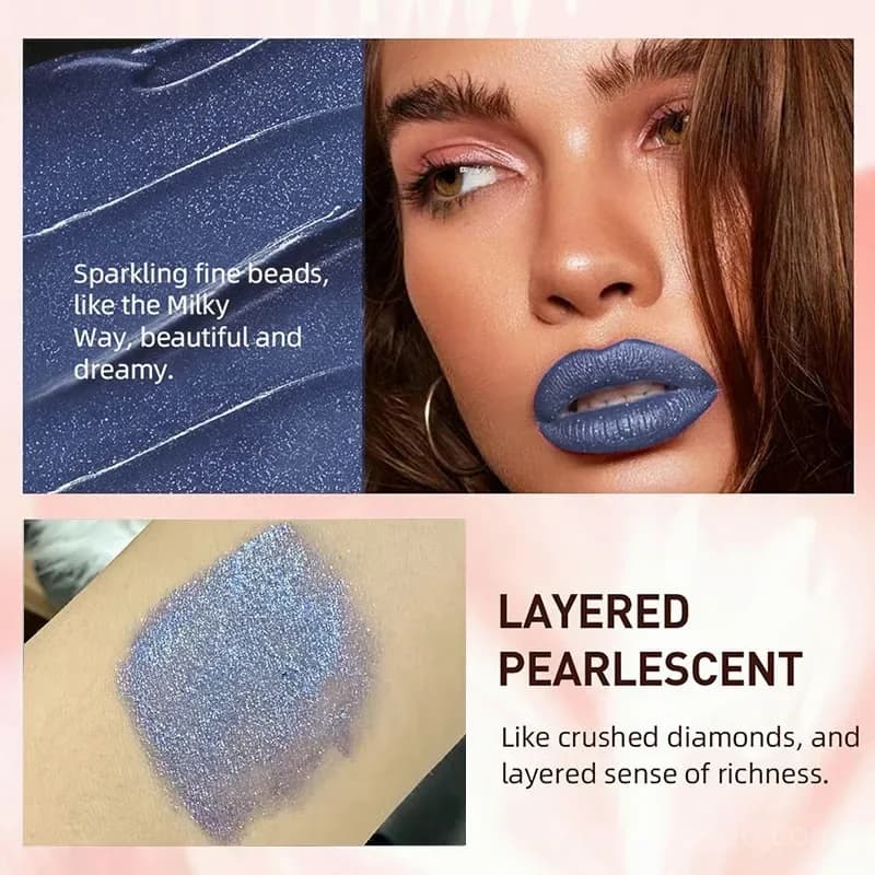 Metallic Liquid Diamond Glitter Lipstick #01 - View 5