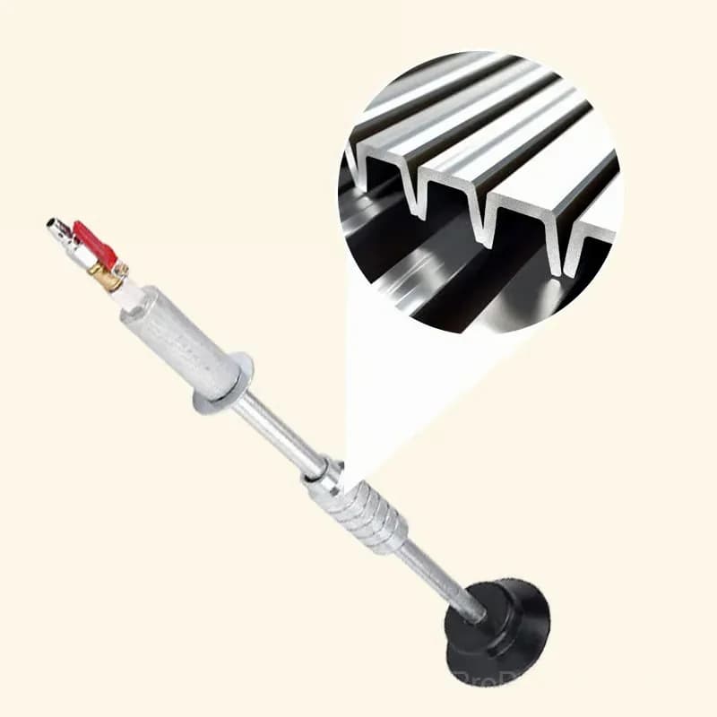 Auto Body Dent Repair Suction Cup Puller Tool, Silver/Black - View 7