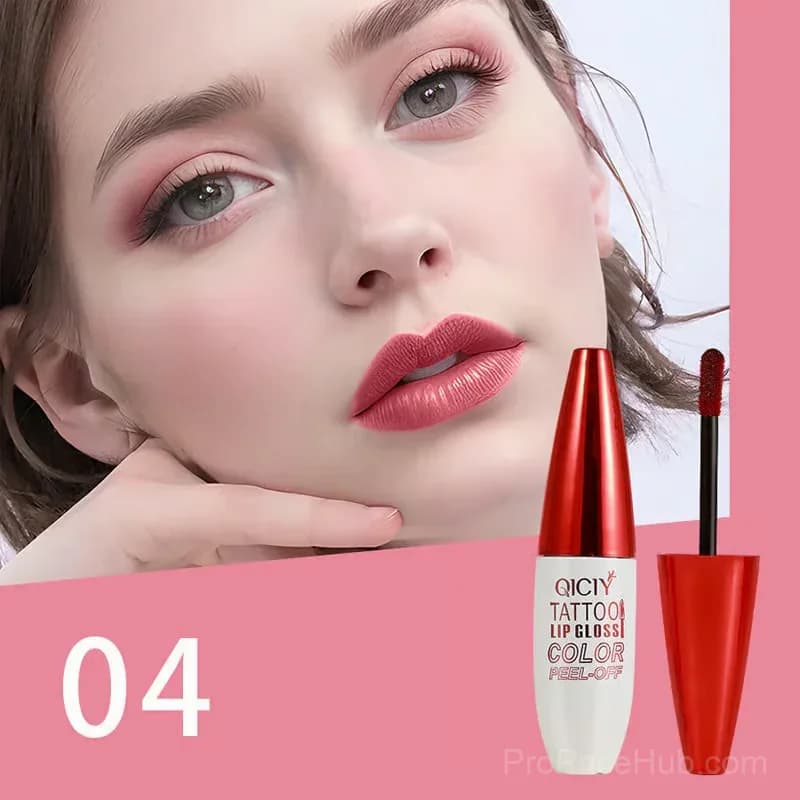 Waterproof Long-Lasting Lip Gloss, Shade 01, 2-Pack - View 12