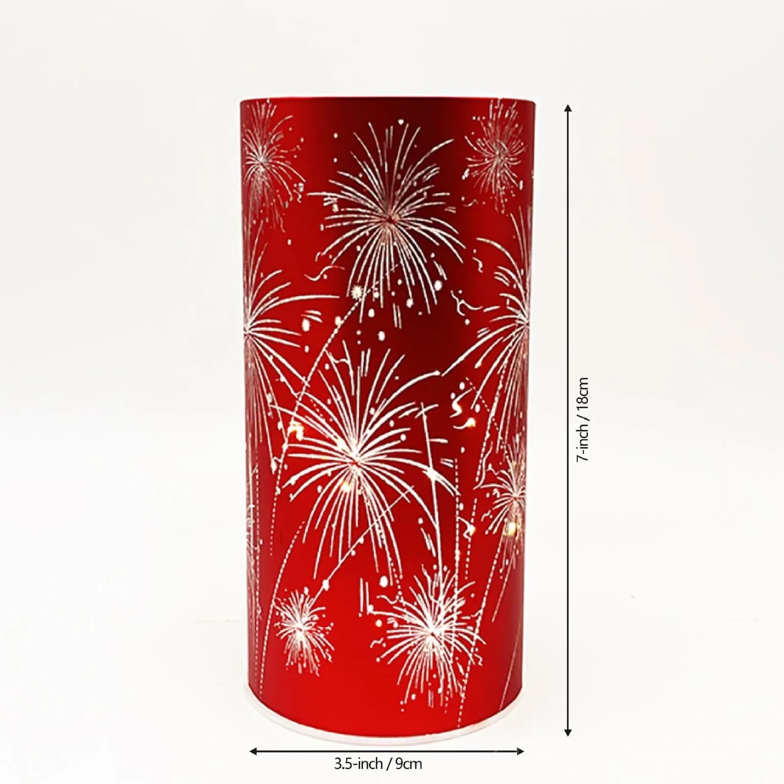 Patriotic Red, White & Blue Firework Lanterns - Premium Trio Set - View 10