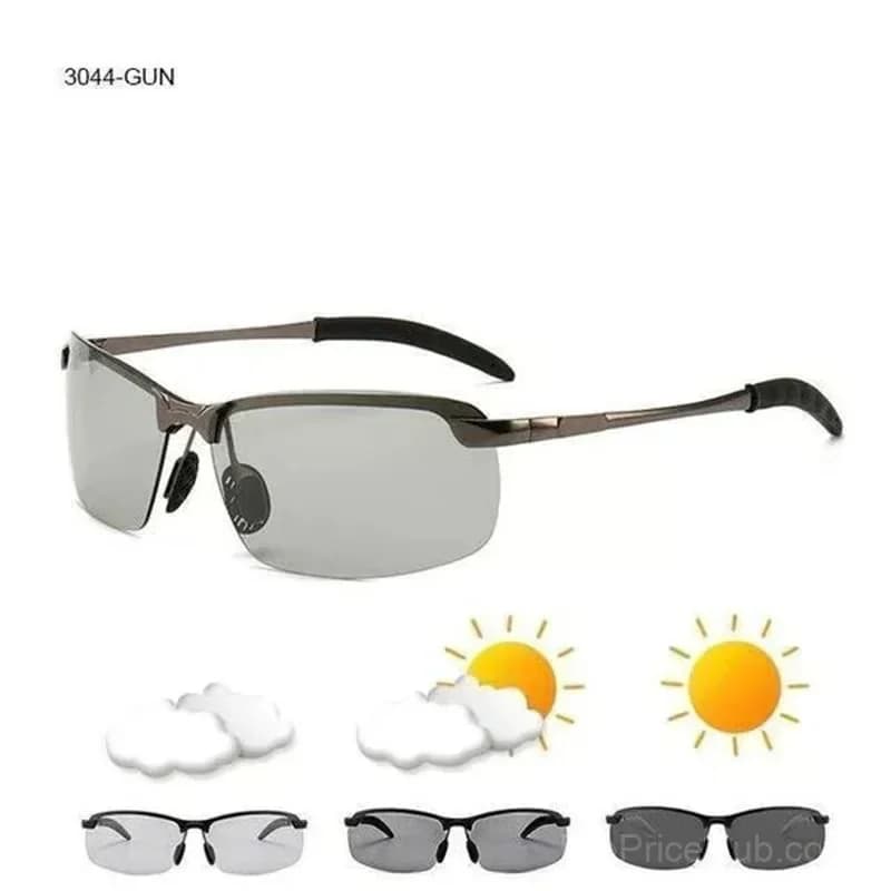 Photochromic Polarized Sunglasses, Black Lenses, 1 PC - View 6