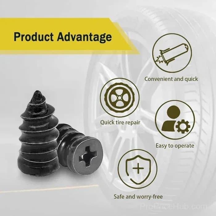 Self-Sealing Tire Repair Screws for Tire Leak Repair - View 4