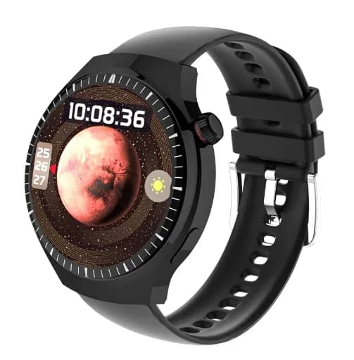 Watch4 Pro Steel Band Smartwatch with 24-Hour Health Check - Main