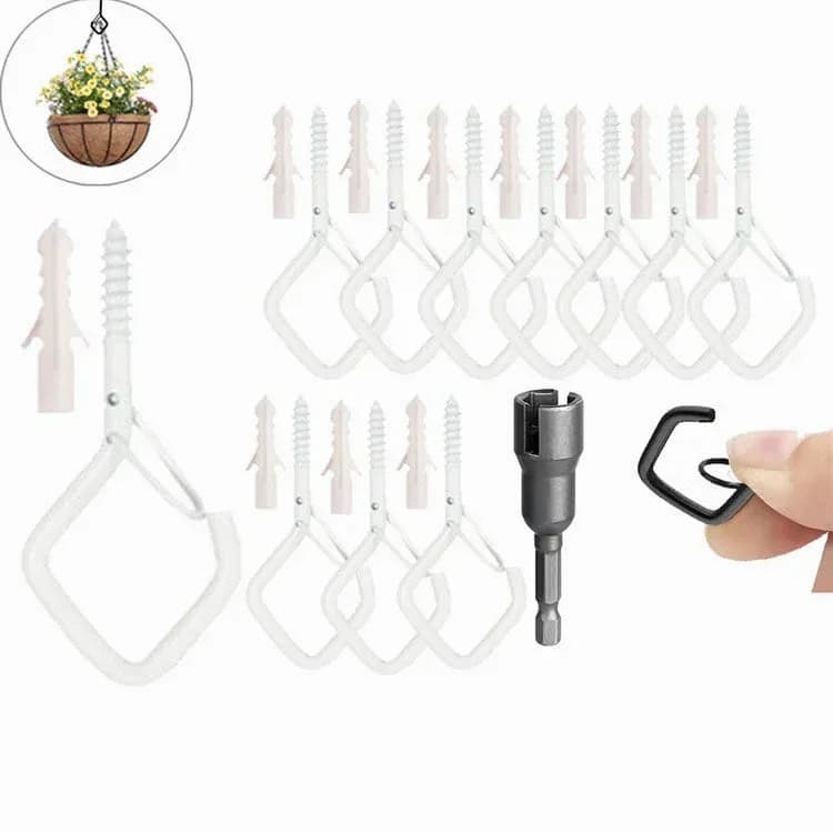 Square Snap Hanging Hooks - View 13