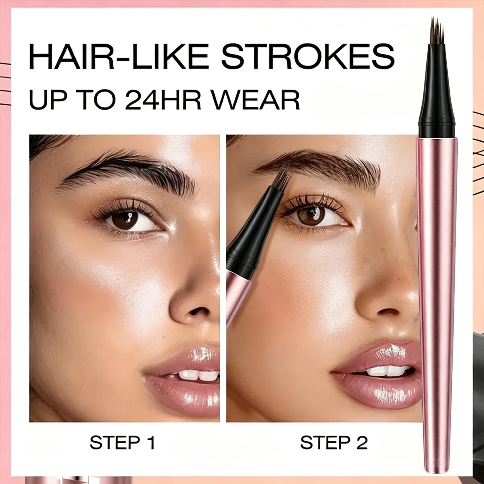 Long Lasting Waterproof Micro Fork Brow Pen - View 5