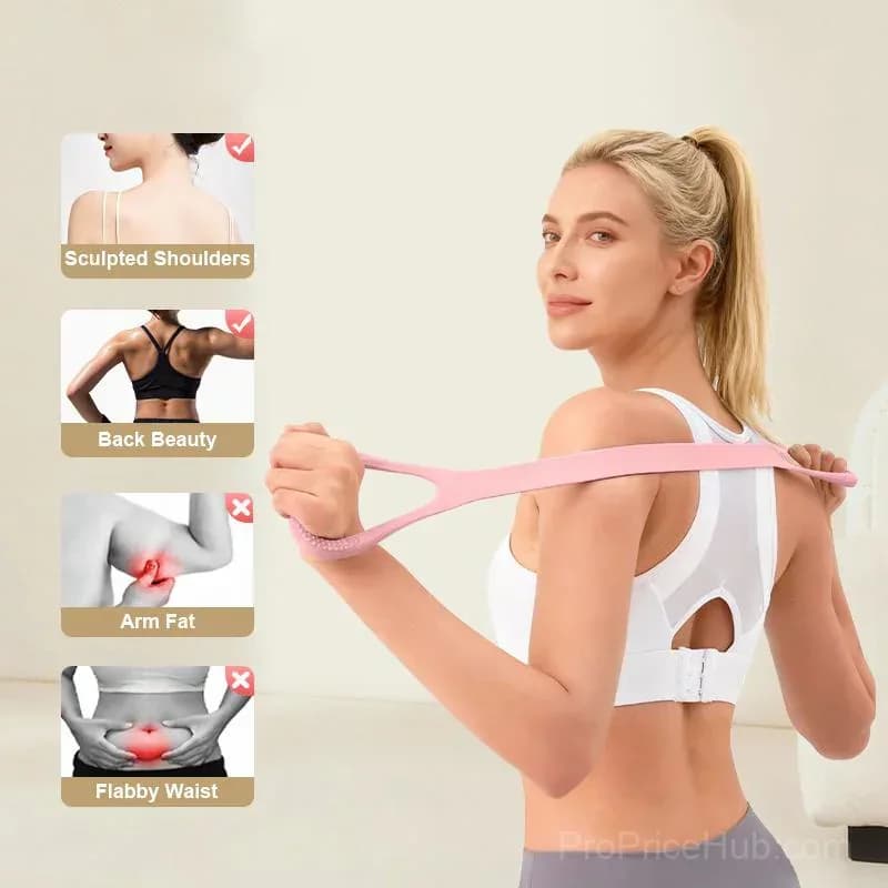 Silicone Figure 8 Resistance Bands for Women – Exercise & Workout - View 5