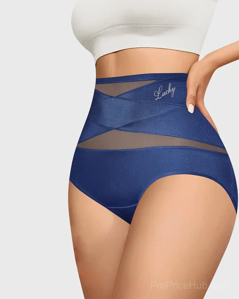 High-Waist Tummy Control Seamless Shaping Panties - View 2
