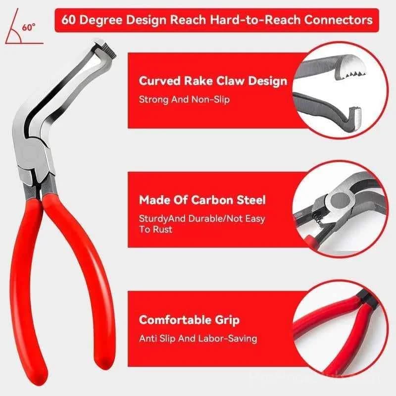 Automotive Electrical Disconnect and Trim Clip Pliers Set - View 5