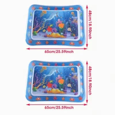 Pet Water Sensory Mat, 2-Pack, 25.6 x 18.9 in, Style E - Main