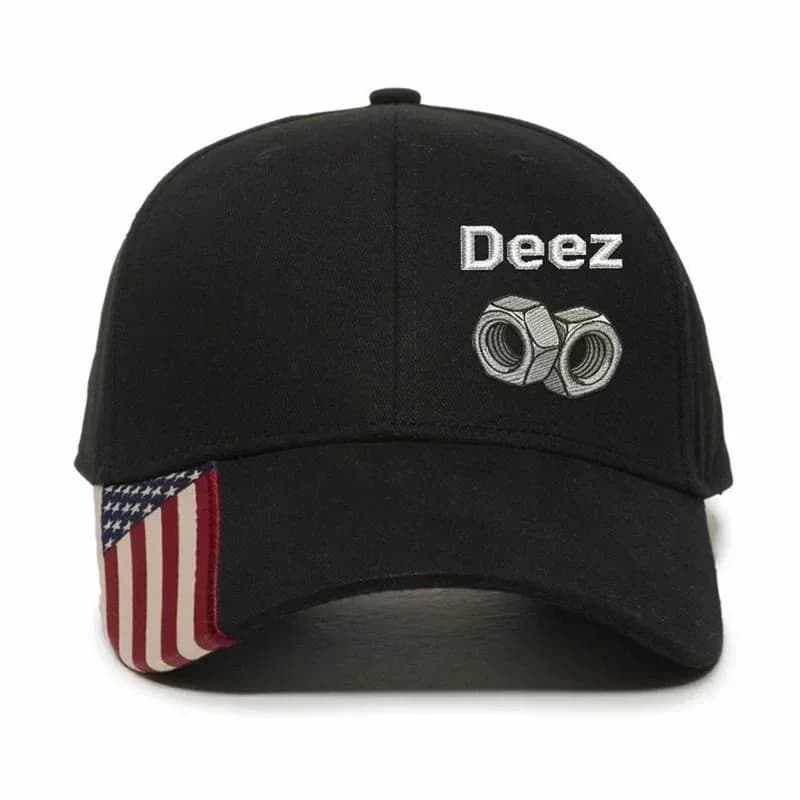 Deez Embroidered Adjustable Hat - View 11