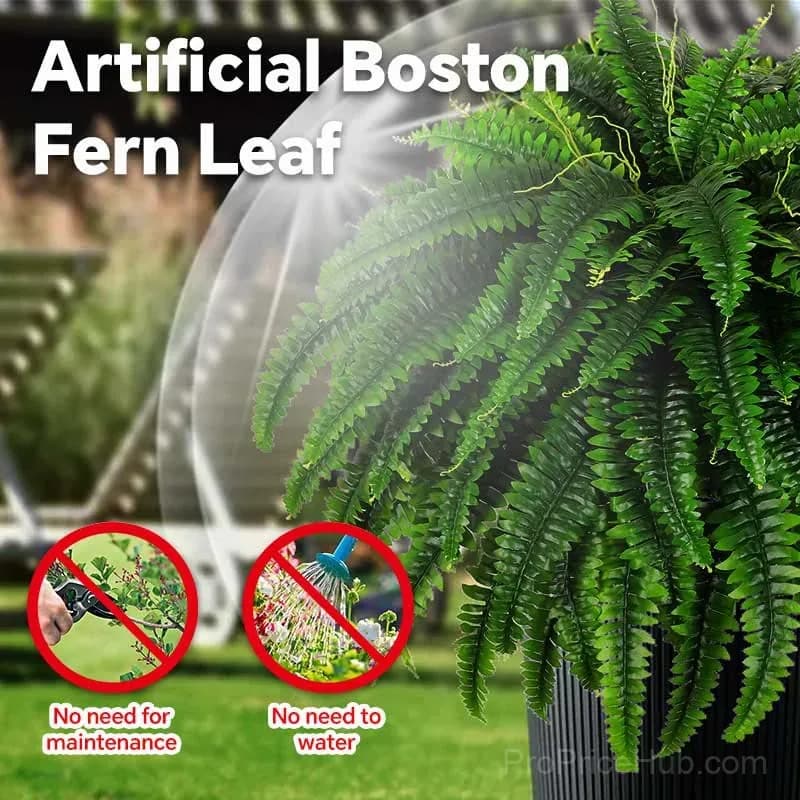 UV Resistant Lifelike Artificial Boston Fern - View 3