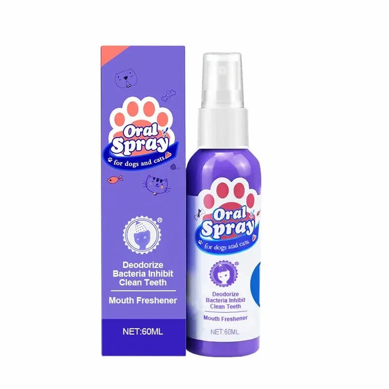 Pet Teeth Cleaning Spray – Fresh Breath & Plaque Control - Alt