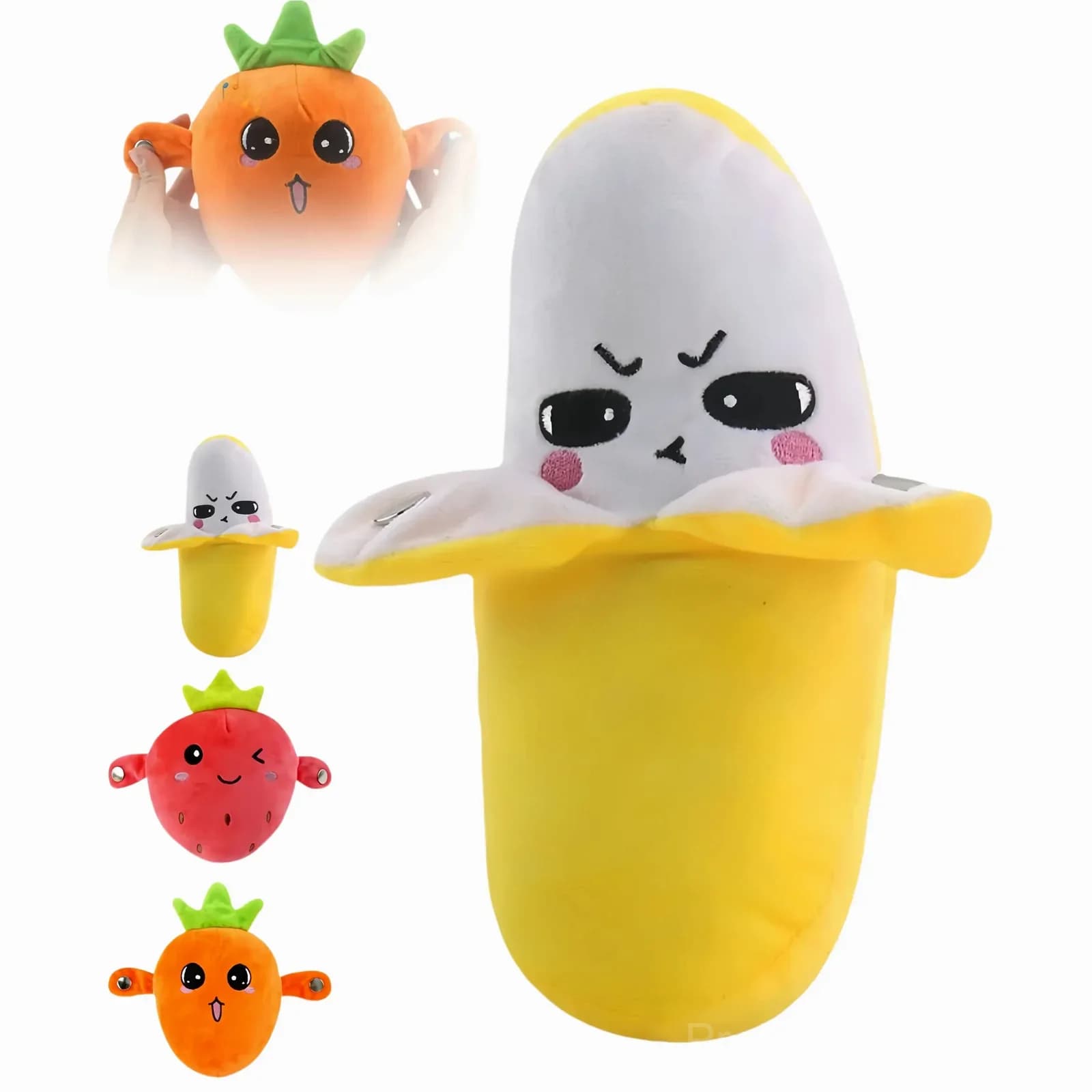 Interactive Music Plush Fruit Toy Set - Main