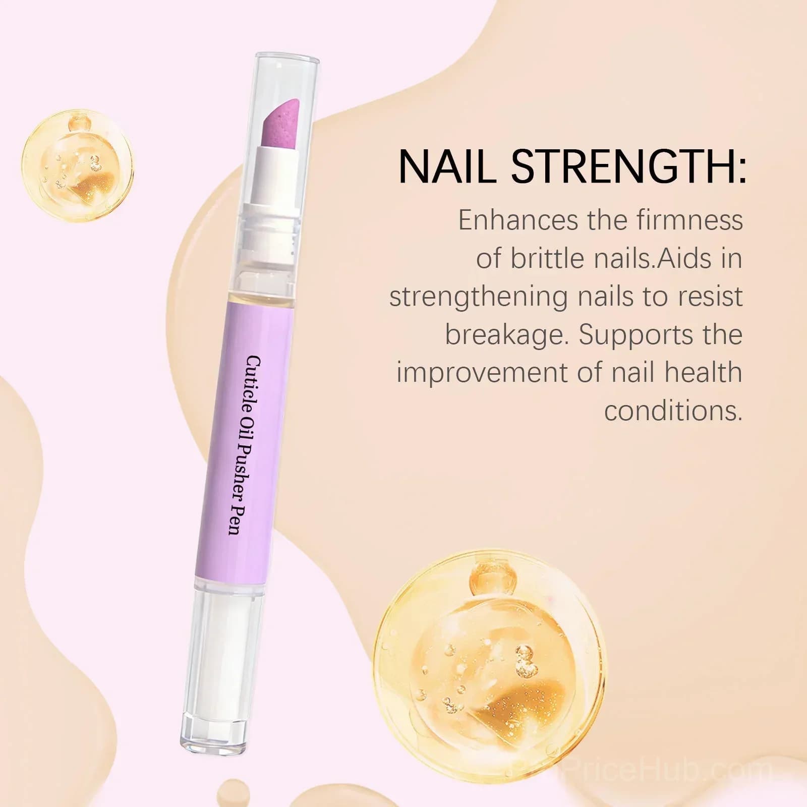 2-in-1 Cuticle Pusher Oil Pen - View 4