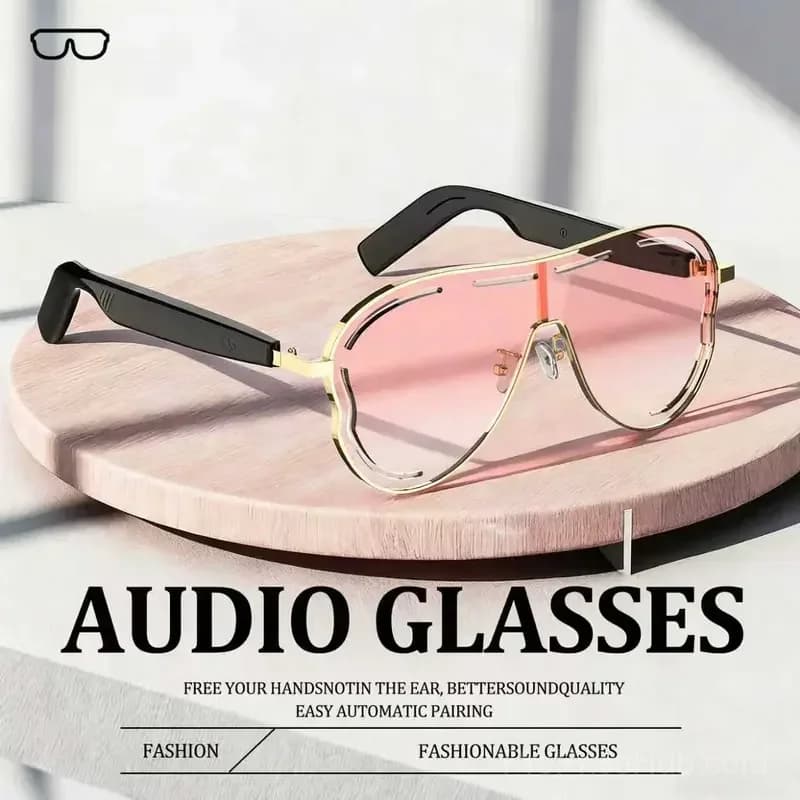 Oversized Luxury Shield Sunglasses - Main