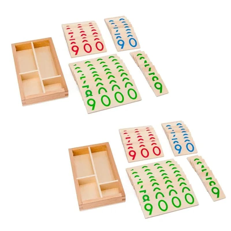 Wooden Math Operations Educational Toy Set, 1 Set - Alt