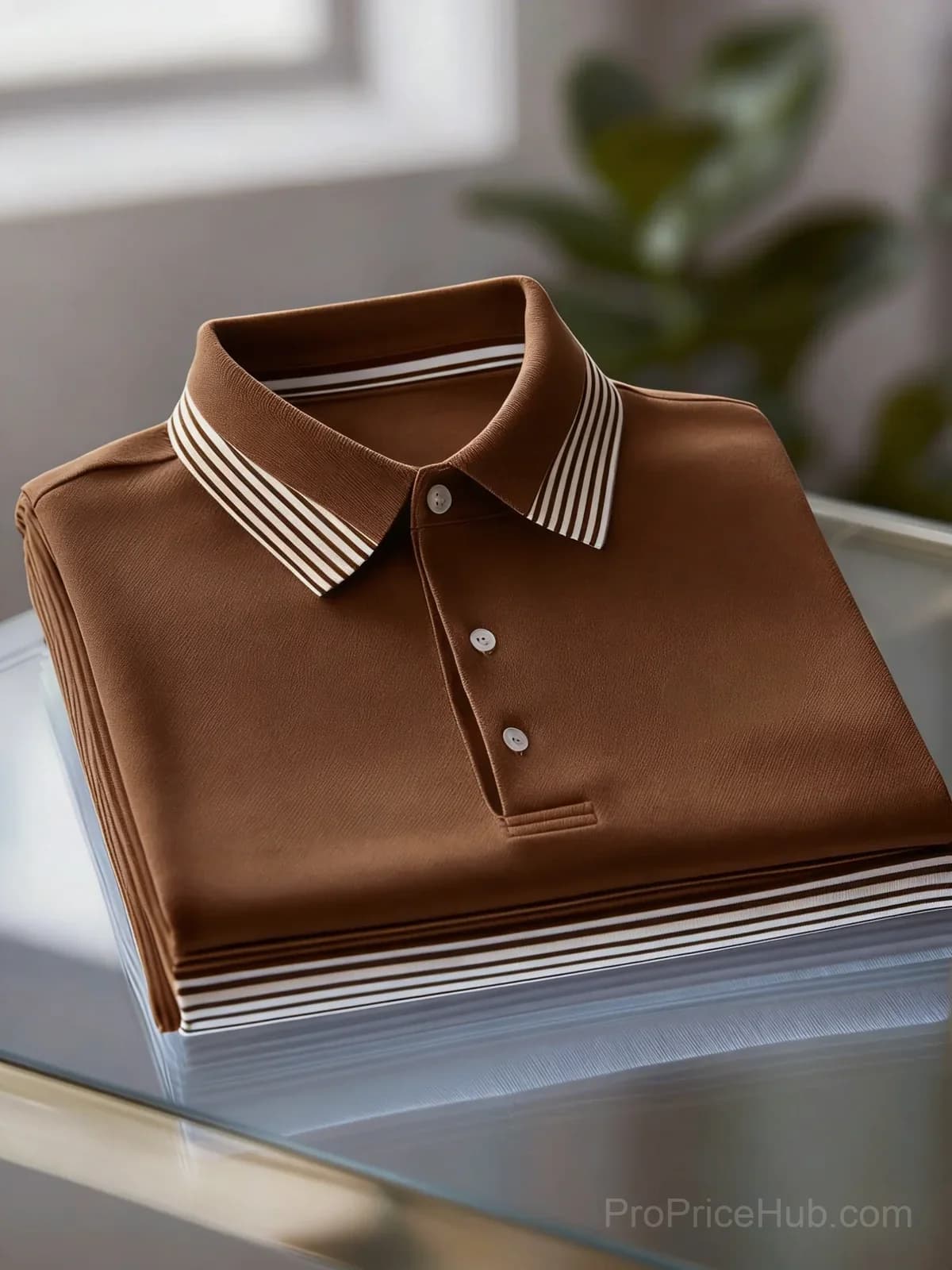 Men's Business Casual Button Short Sleeve Polo Shirt - View 10