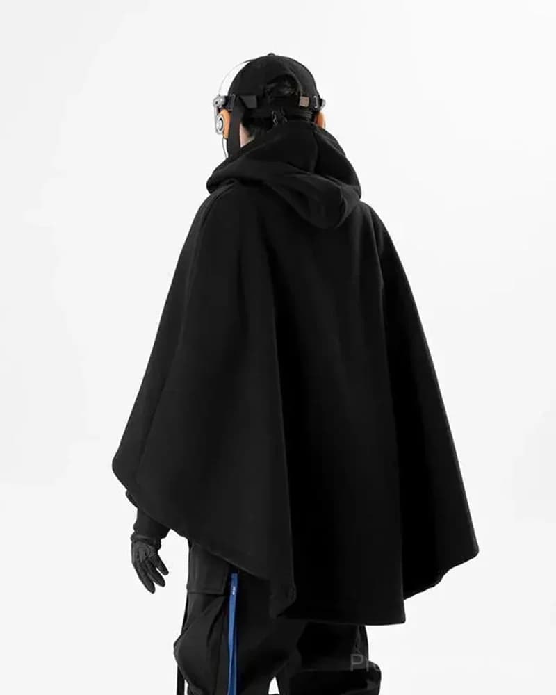 Big & Tall Men's Heavy Industry Fake Two-Piece Hooded Sweatshirt Coat - View 12