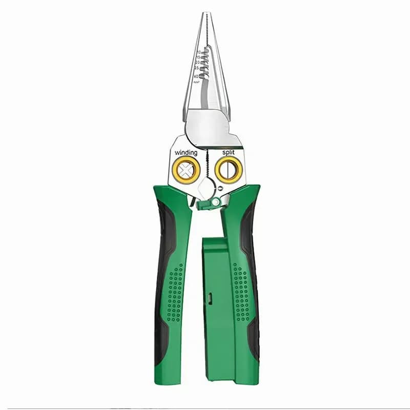 8-in-1 Multi-Function Wire Stripper Scissors with Electrical Tester - Main