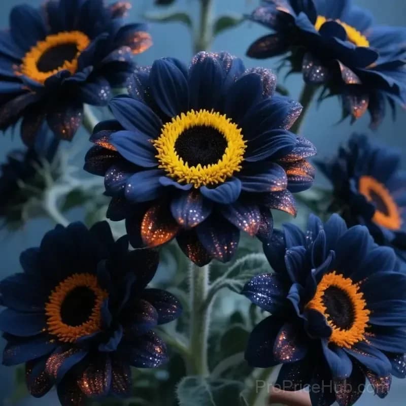 Midnight Blaze Sunflower Seeds - View 3