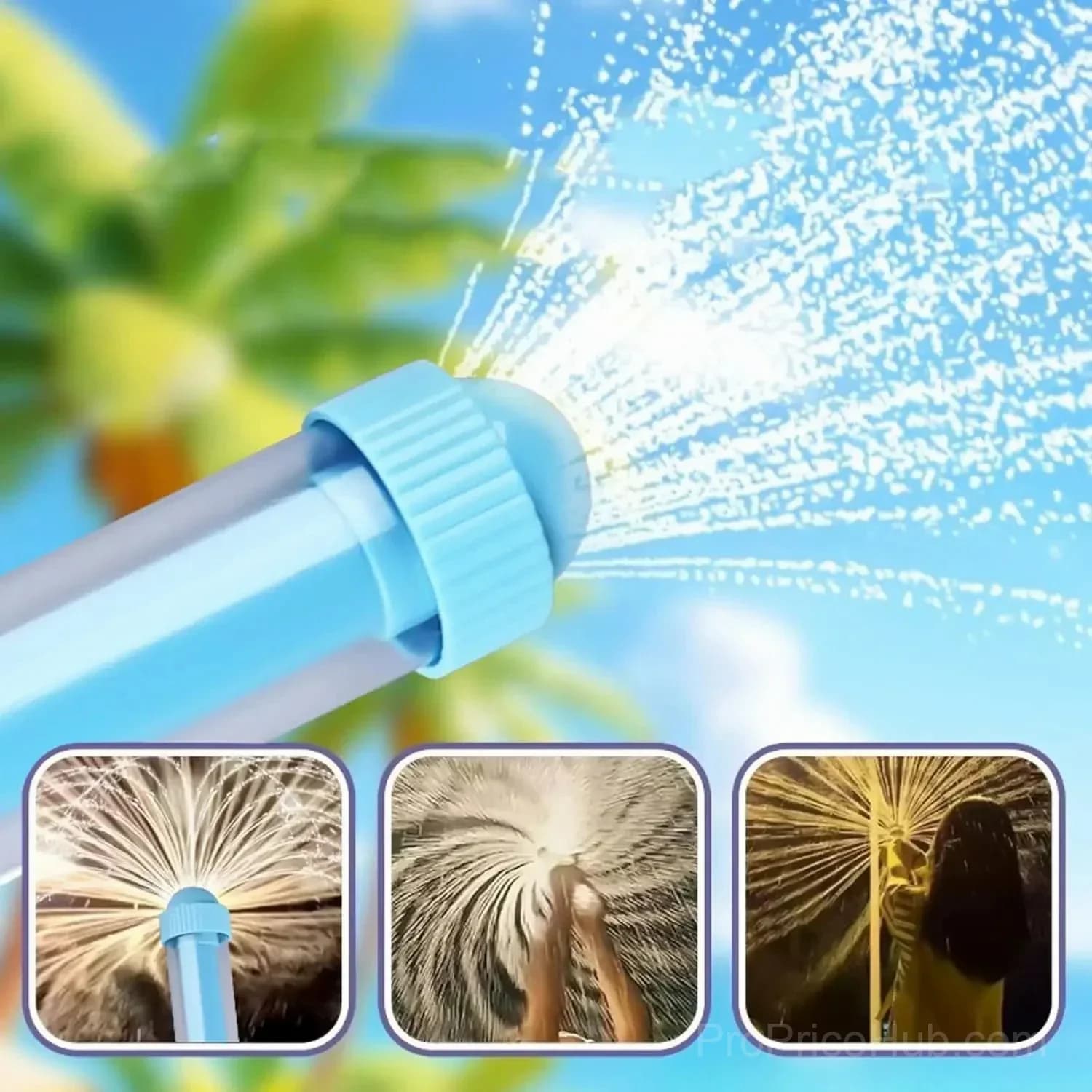360° Rotary Water Blasters - Rapid-Fill Pump Action Pool Cannons for Outdoor Games (Ages 3+) - View 9