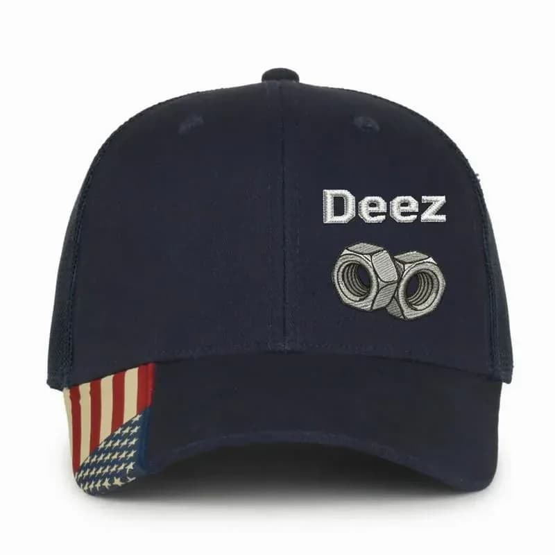 Deez Embroidered Adjustable Hat - View 12