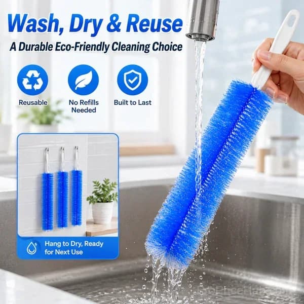 Washable Bendable Microfiber Duster for Ceiling Fans & Vents - View 3
