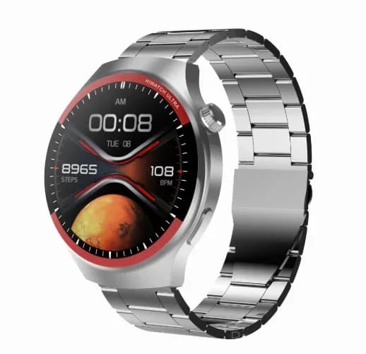 Watch4 Pro Steel Band Smartwatch with 24-Hour Health Check - View 17