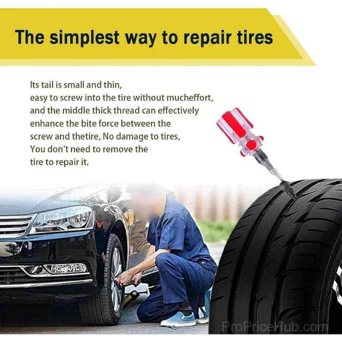 Self-Sealing Tire Repair Screws for Tire Leak Repair - View 6