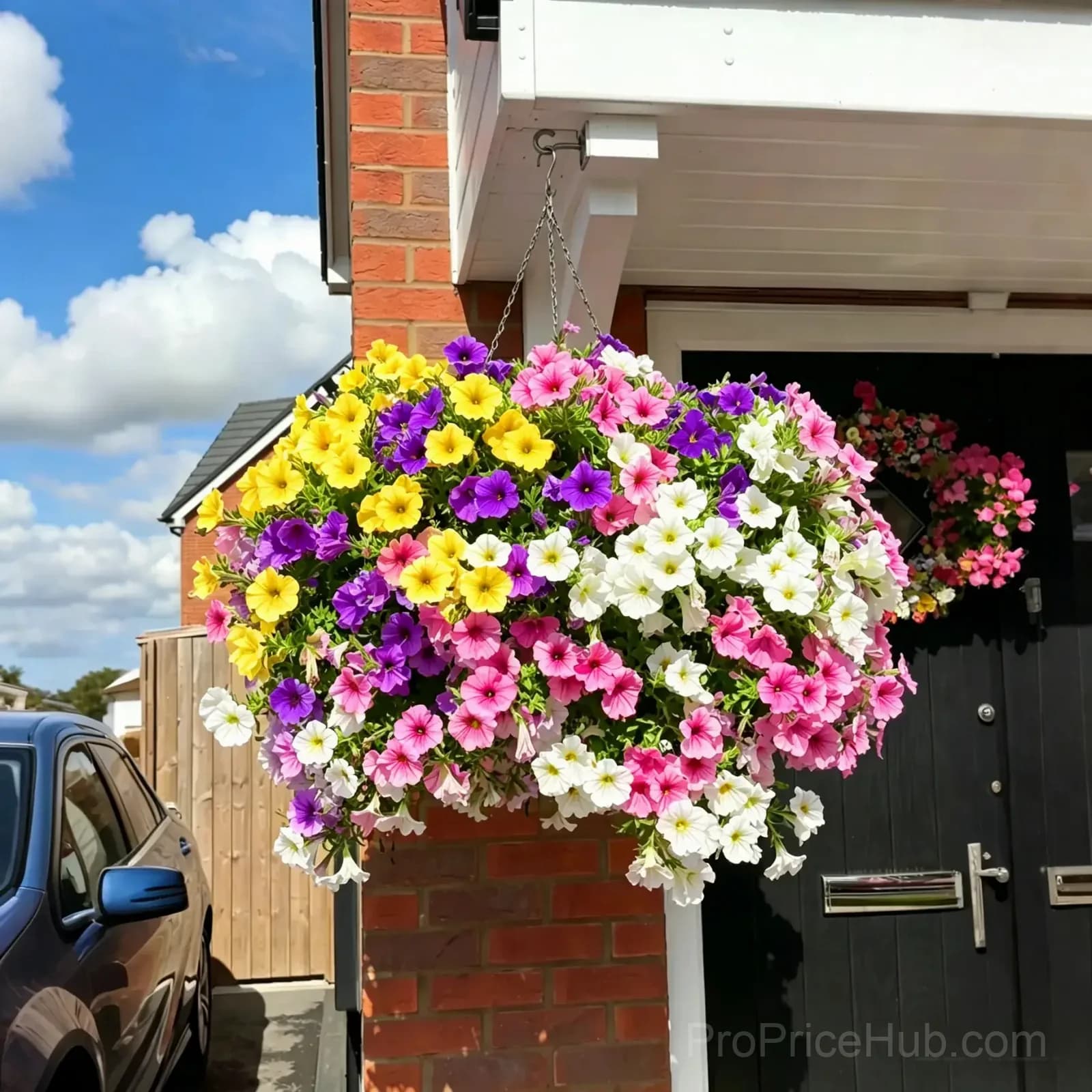 UV Resistant Artificial Petunias Flowers - Alt